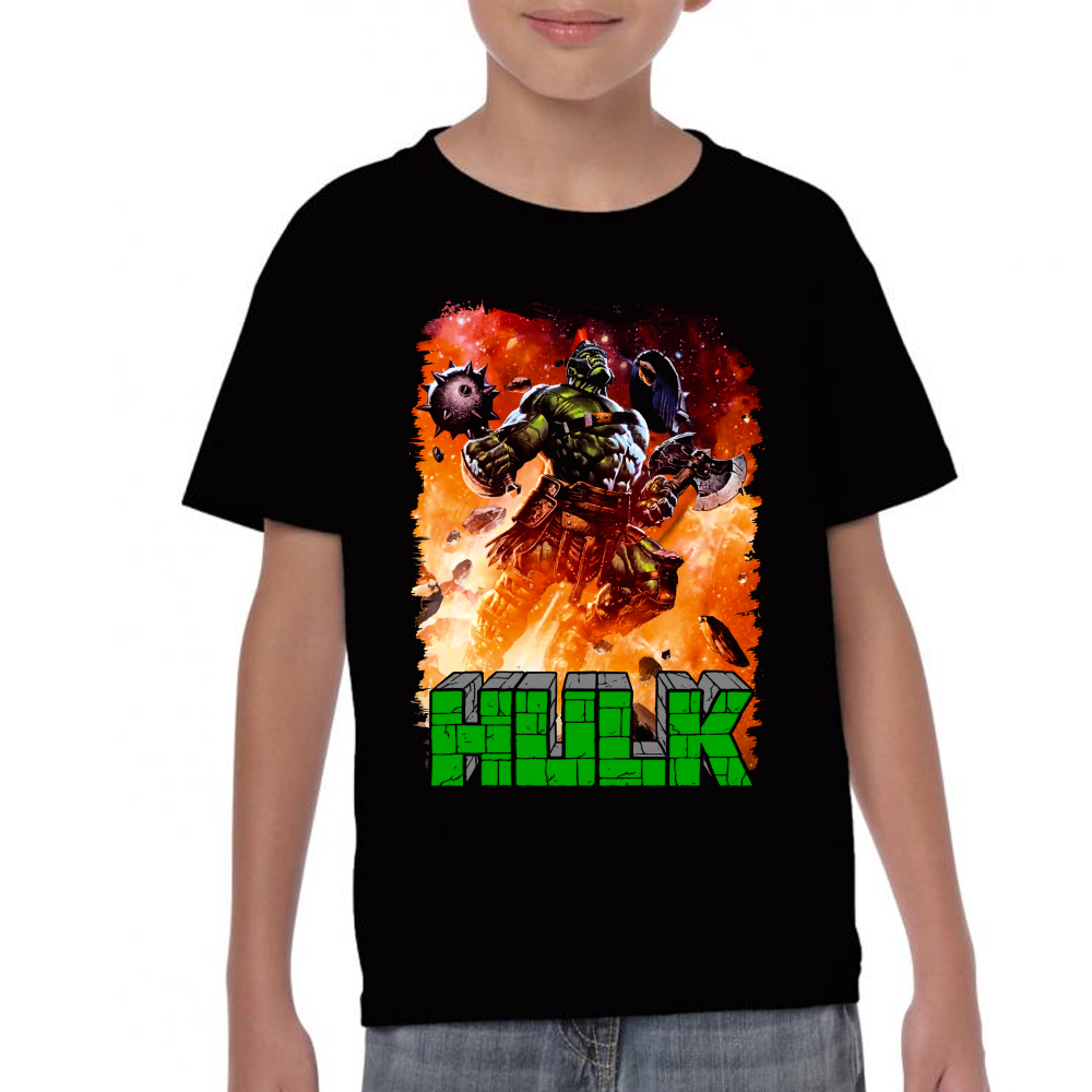 Playera Hulk Marvel Algodón Premium #0002118