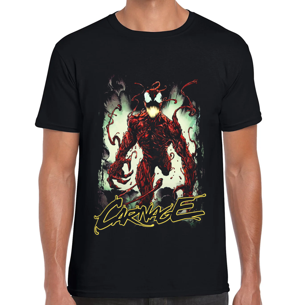 Playera Carnage Marvel Algodón Premium #0002120 Imagen principal del producto