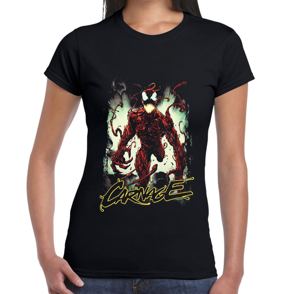 Playera Carnage Marvel Algodón Premium #0002120