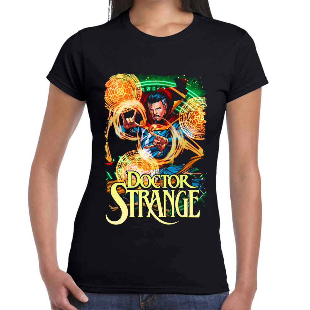 Playera Doctor Strange Marvel Algodón Premium #0002122