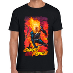 Playera Ghost Rider Marvel Algodón Premium #0002123