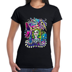 Playera Beetlejuice Poster Cartoon Algodón #0002127