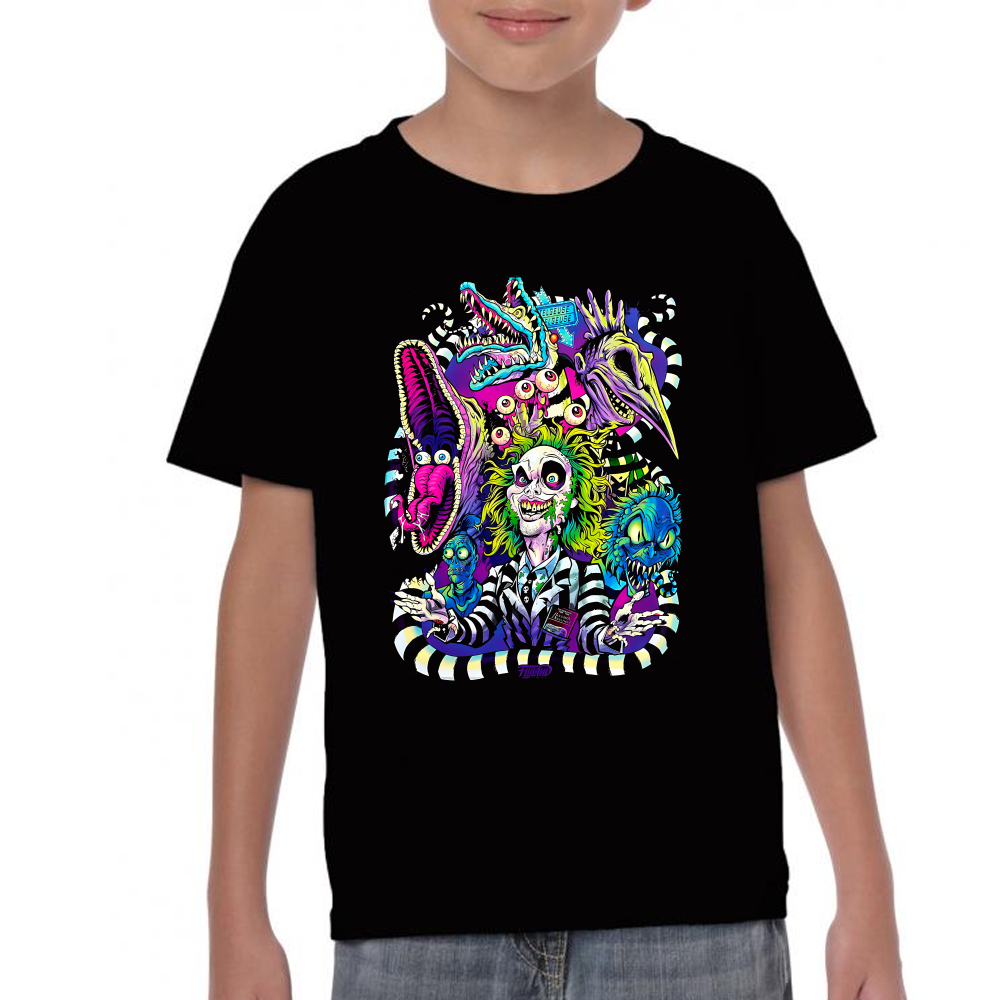 Playera Beetlejuice Poster Cartoon Algodón #0002127 Imagen principal del producto