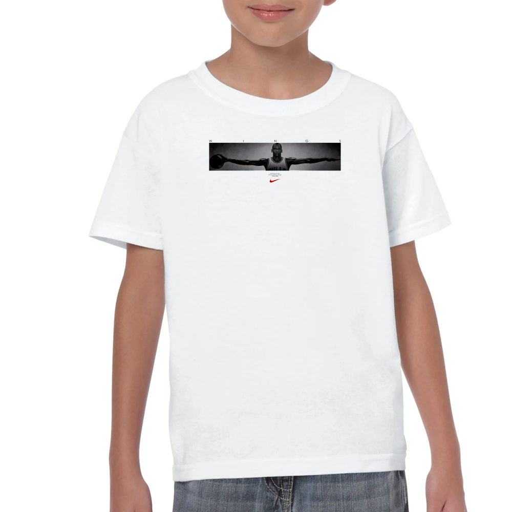 Playera de Niño Michael Jordan Wings Algodón #0002130