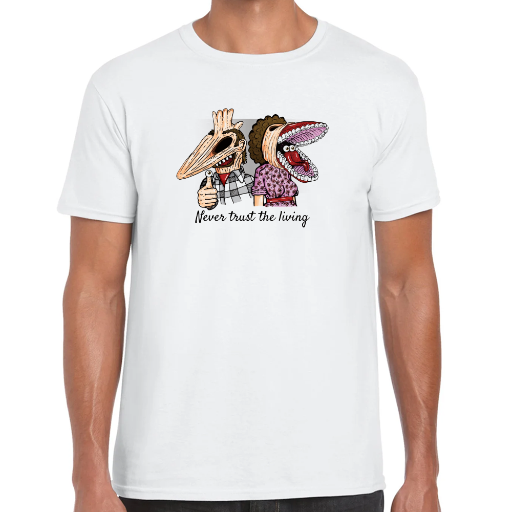 Playera Beetlejuice Never Trust the Living #0002131