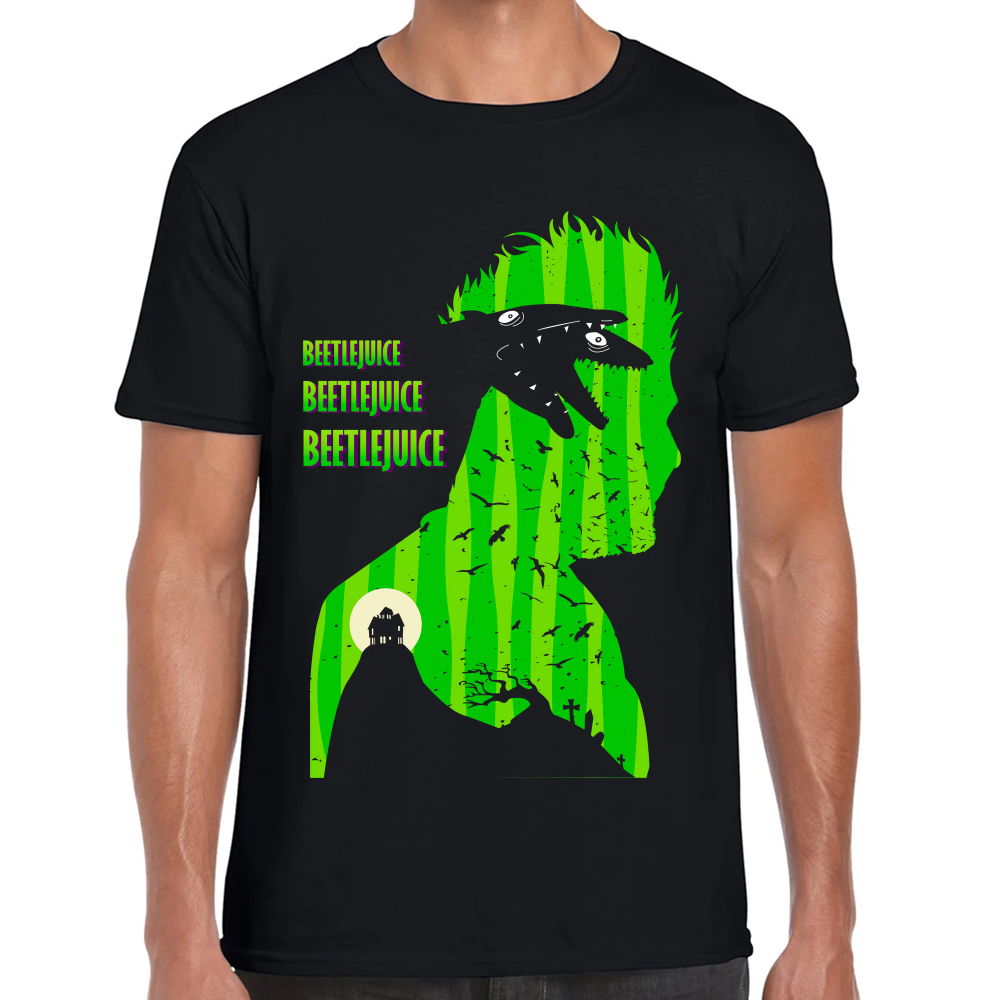 Playera Beetlejuice The Musical Algodón #0002132