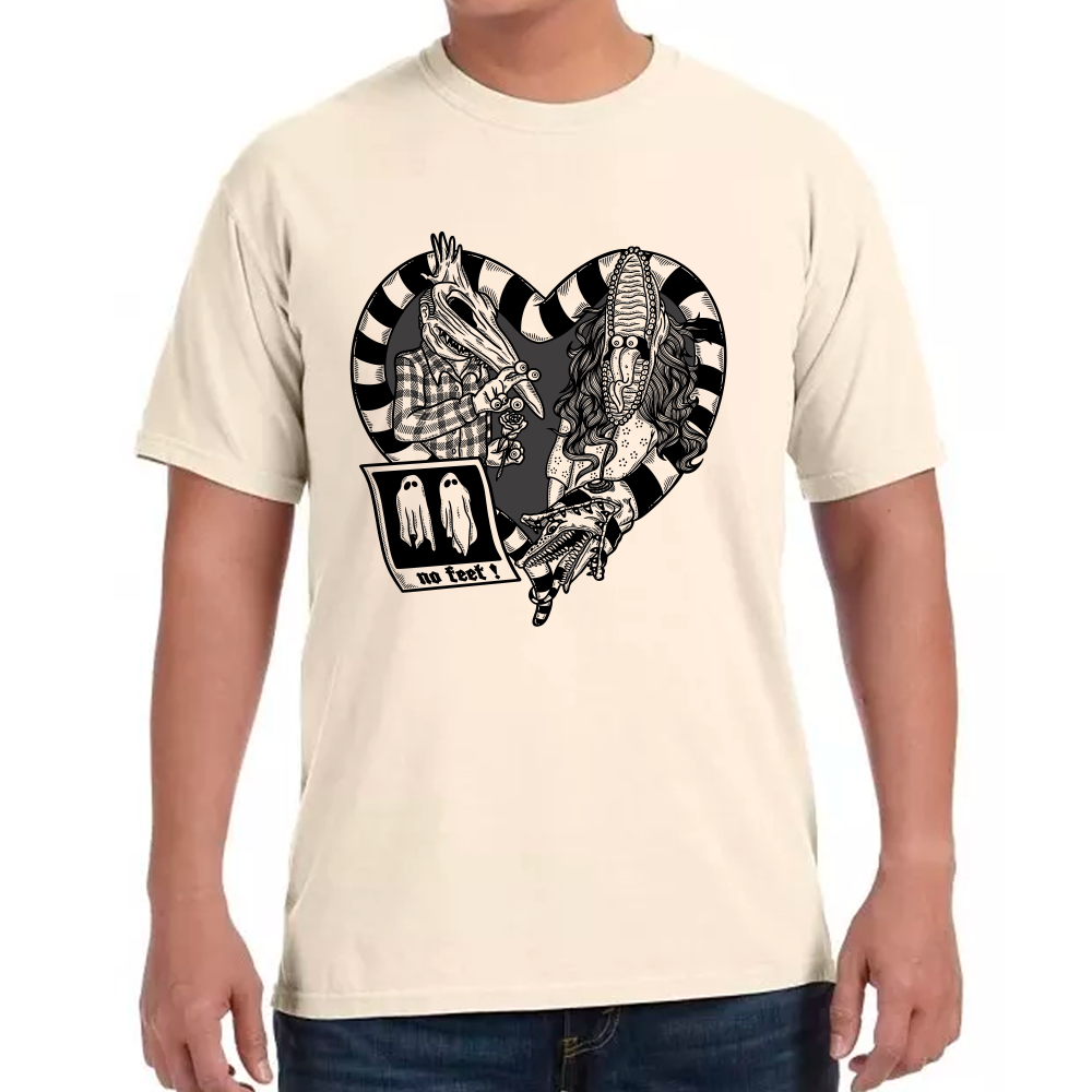 Playera Beetlejuice Never Trust The Living #0002133