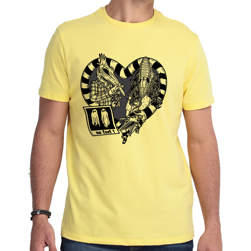 Playera Beetlejuice Never Trust The Living #0002133