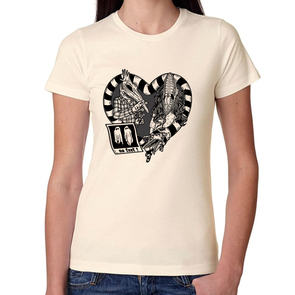Playera Beetlejuice Never Trust The Living #0002133