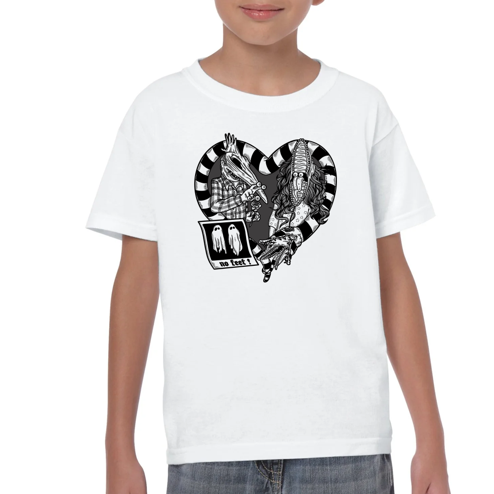 Playera Beetlejuice Never Trust The Living #0002133