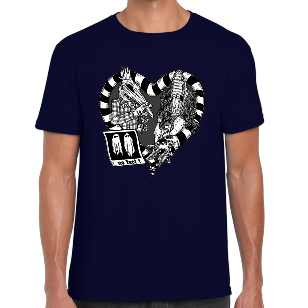 Playera Beetlejuice Never Trust The Living #0002133