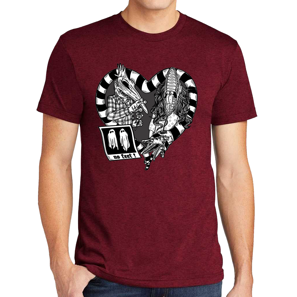 Playera Beetlejuice Never Trust The Living #0002133
