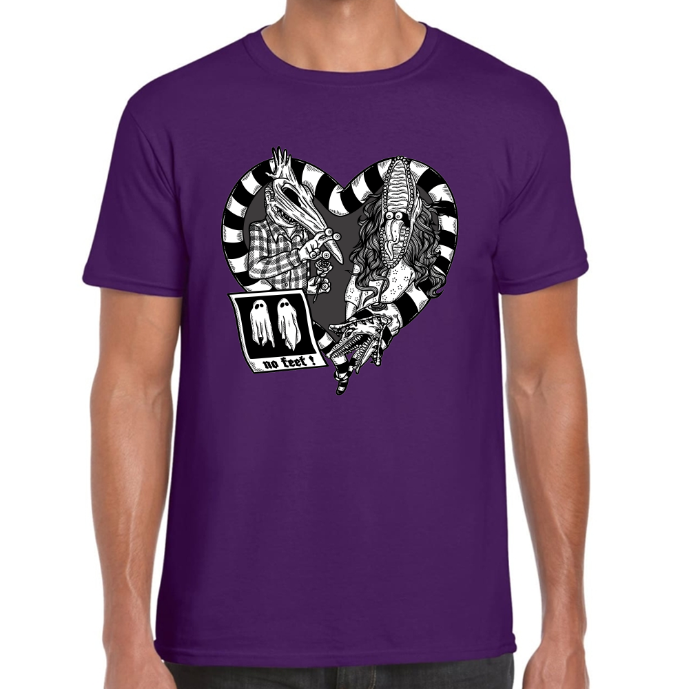 Playera Beetlejuice Never Trust The Living #0002133