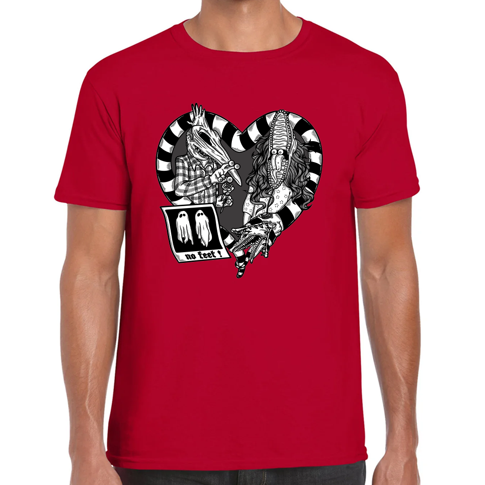 Playera Beetlejuice Never Trust The Living #0002133