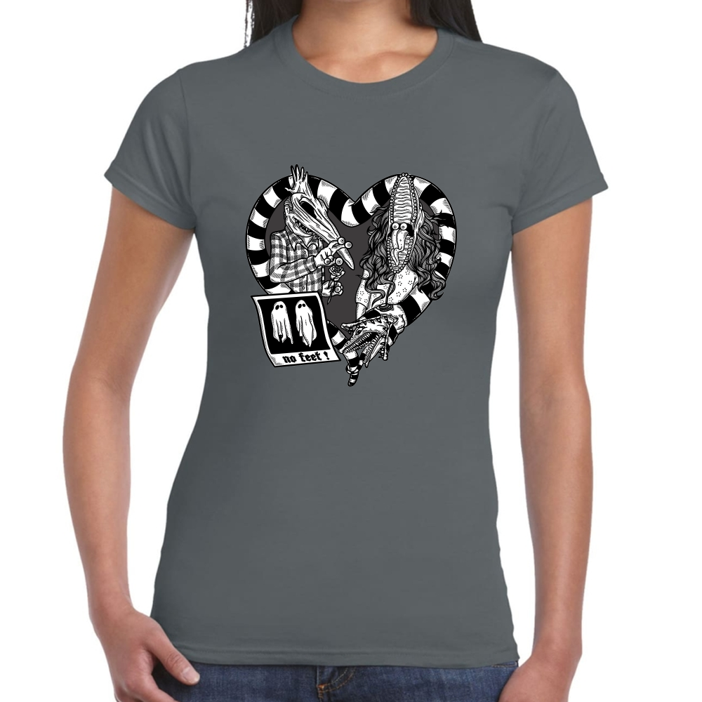 Playera Beetlejuice Never Trust The Living #0002133