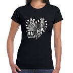 Playera Beetlejuice Never Trust The Living #0002133