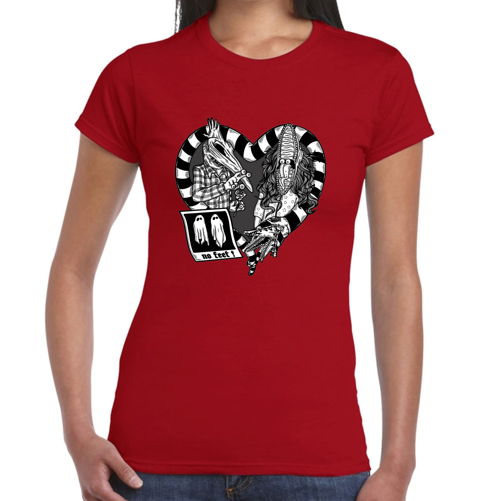 Playera Beetlejuice Never Trust The Living #0002133