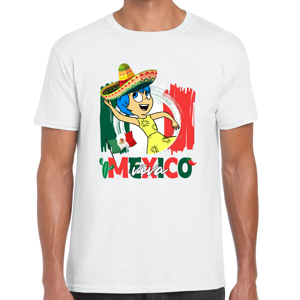 Playera Fiestas Patrias Intensamente Algodón #0002134