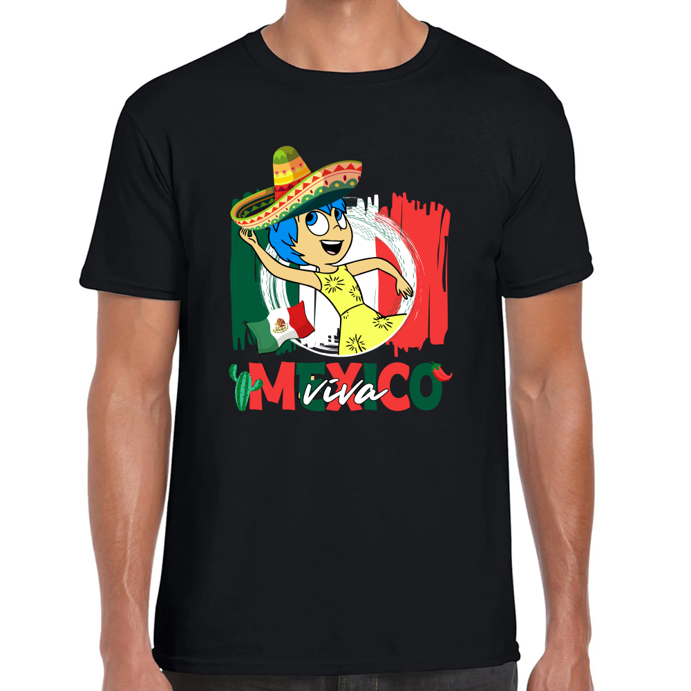 Playera Fiestas Patrias Intensamente Algodón #0002134