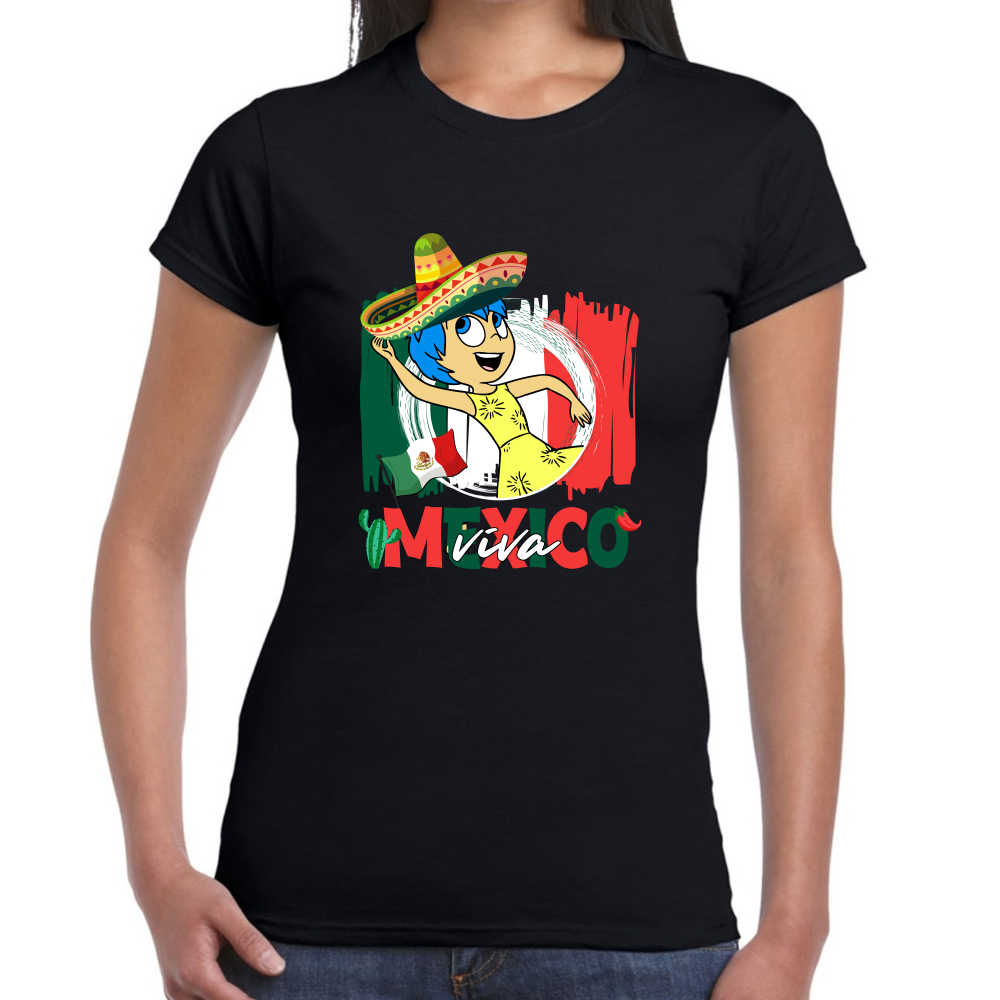 Playera Fiestas Patrias Intensamente Algodón #0002134