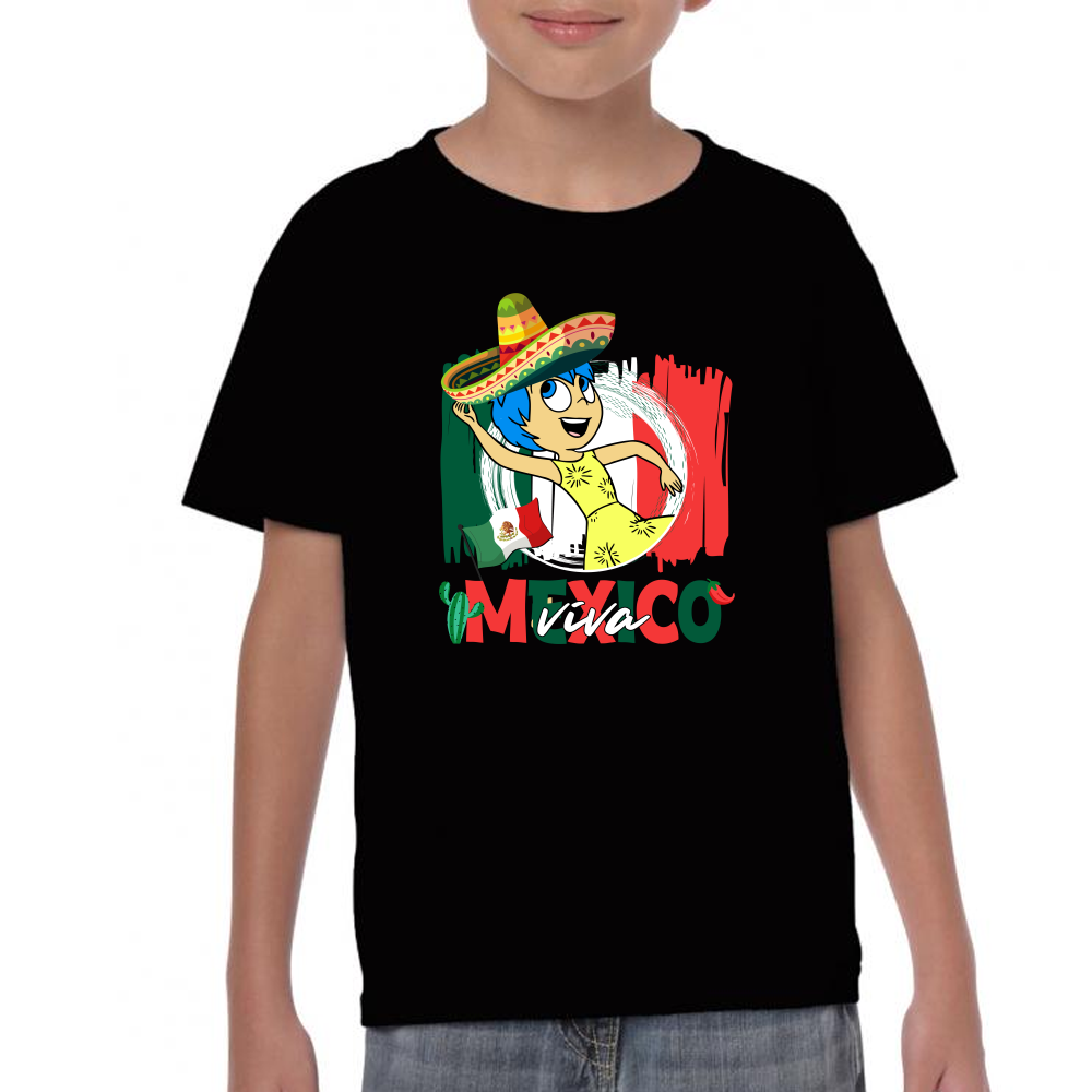 Playera Fiestas Patrias Intensamente Algodón #0002134