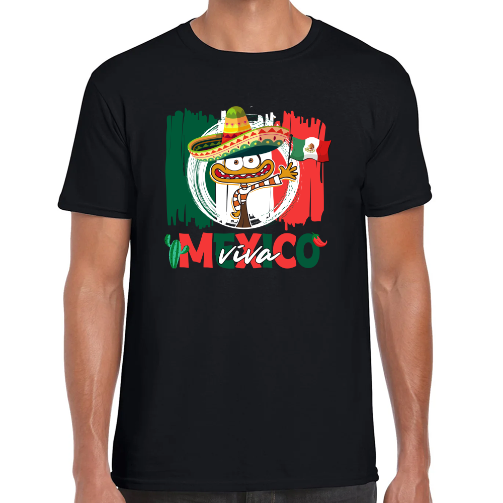 Playera Fiestas Patrias Intensamente Algodón #0002135