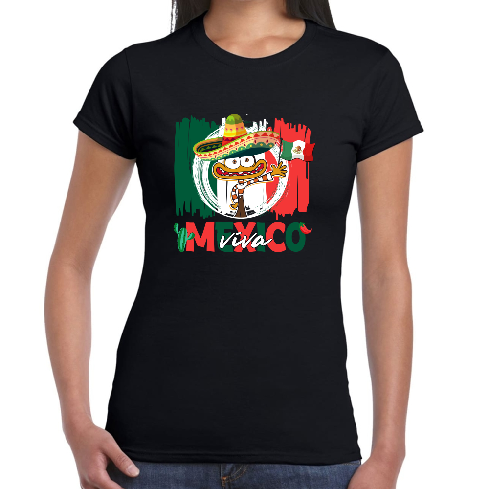 Playera Fiestas Patrias Intensamente Algodón #0002135
