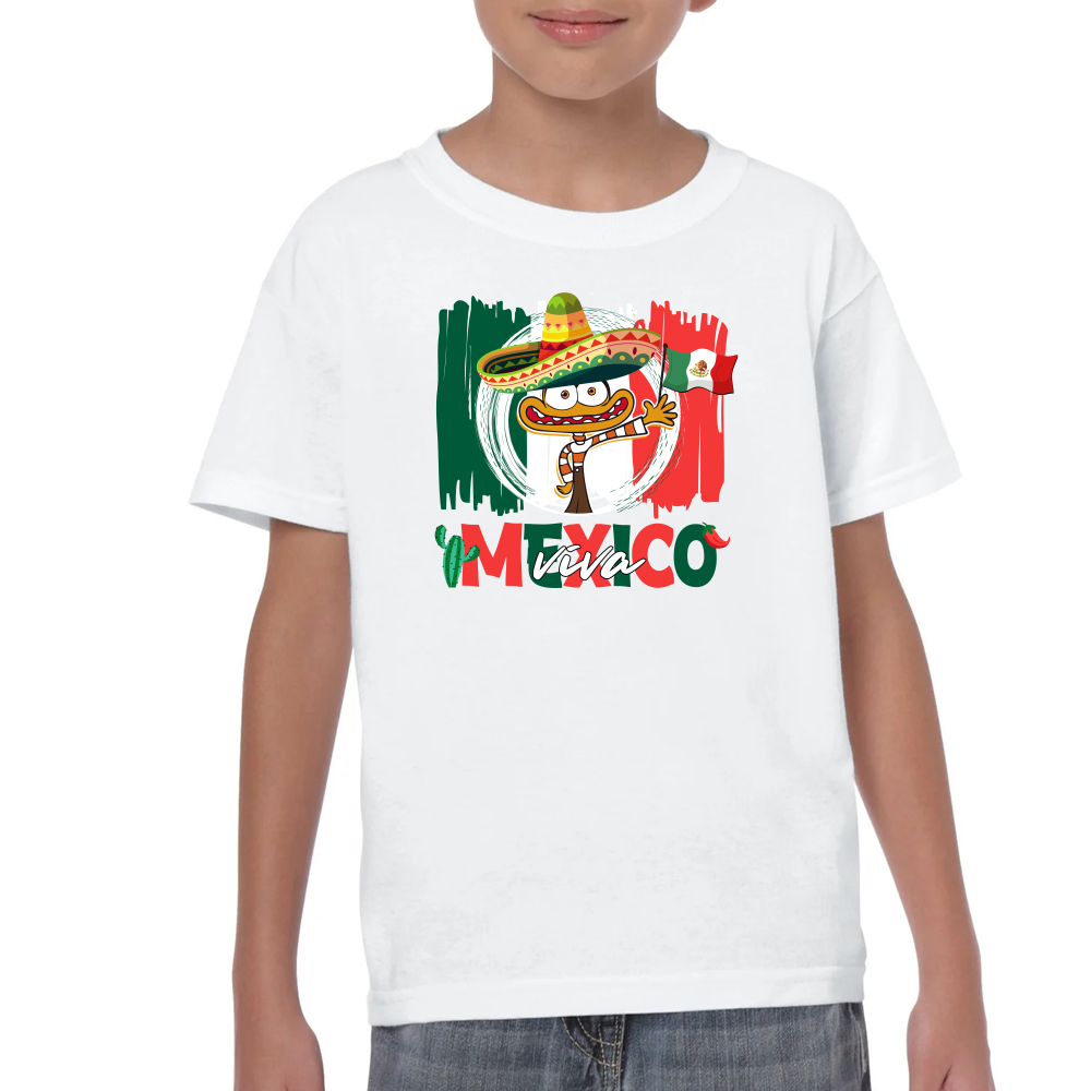 Playera Fiestas Patrias Intensamente Algodón #0002135