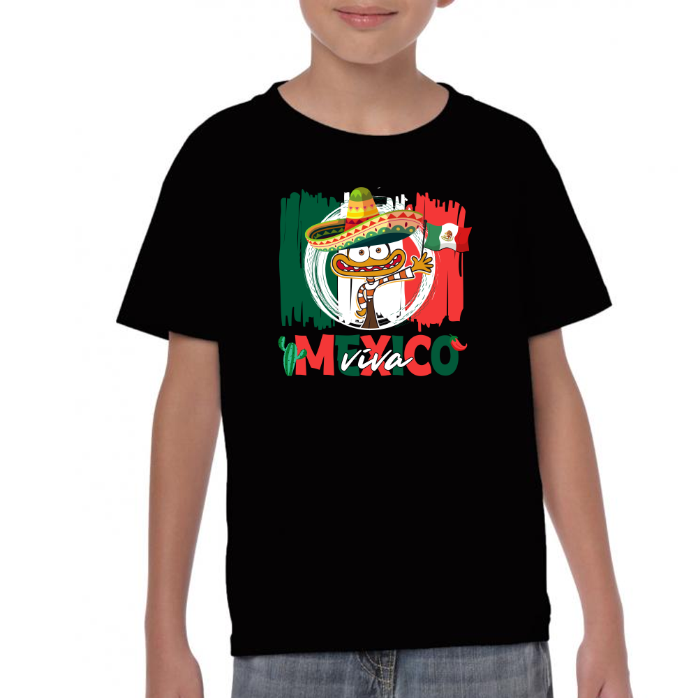 Playera Fiestas Patrias Intensamente Algodón #0002135 Imagen secundaria del producto