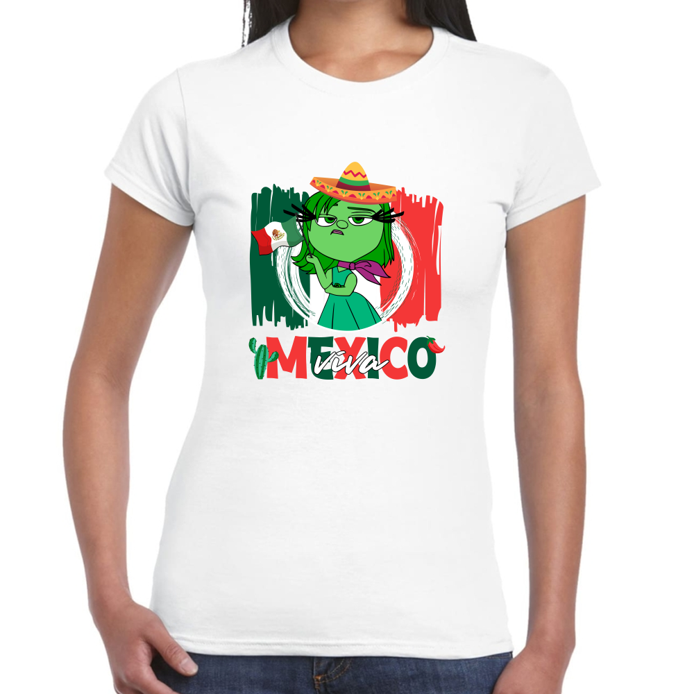 Playera Fiestas Patrias Intensamente Algodón #0002136