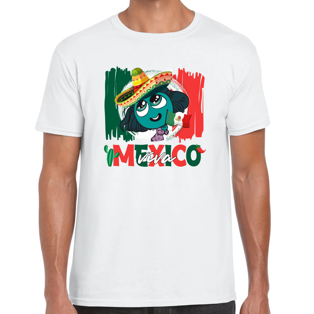 Playera Fiestas Patrias Intensamente Algodón #0002137