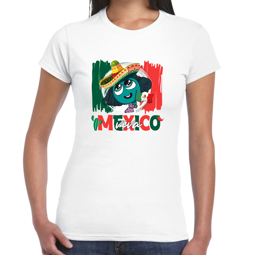 Playera Fiestas Patrias Intensamente Algodón #0002137