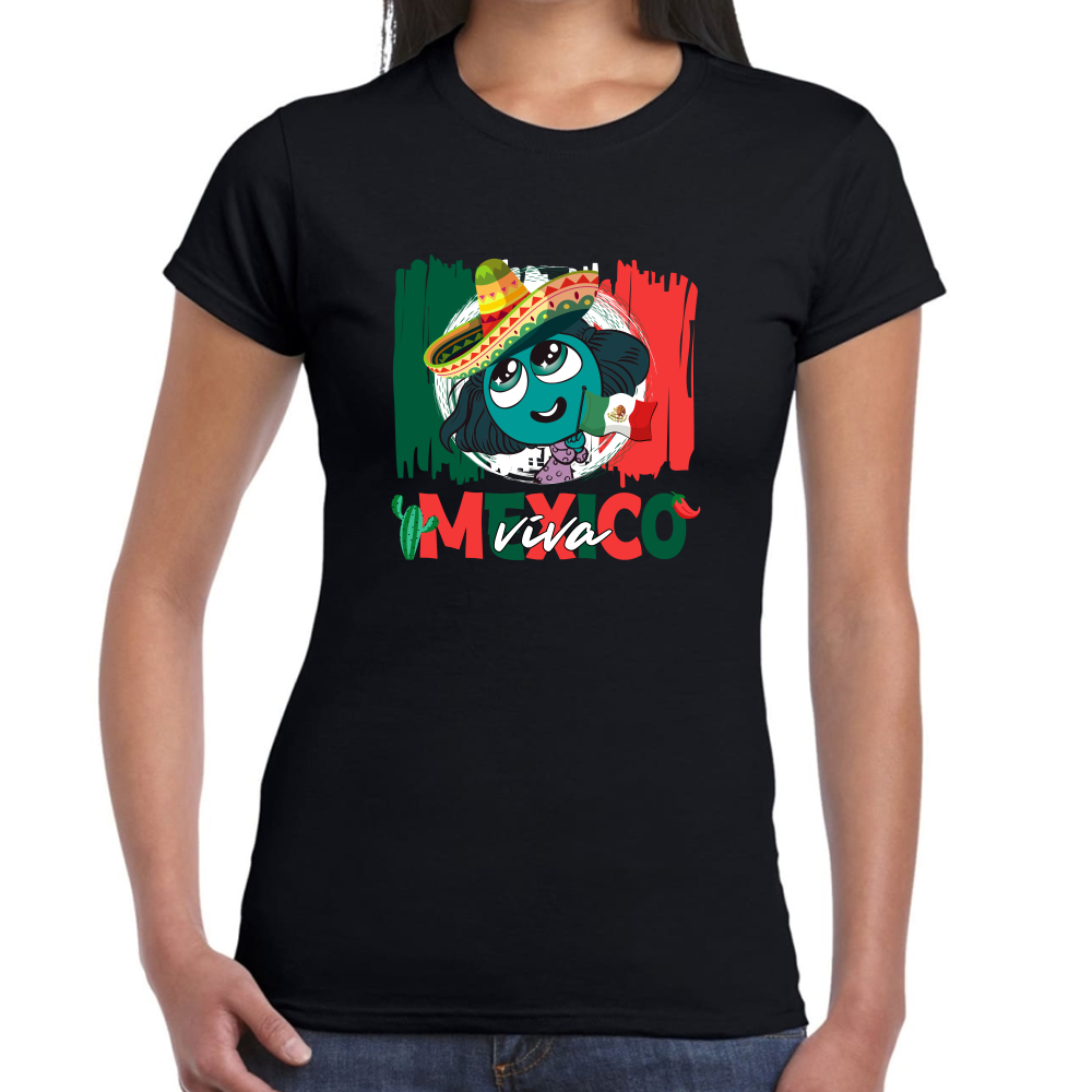 Playera Fiestas Patrias Intensamente Algodón #0002137