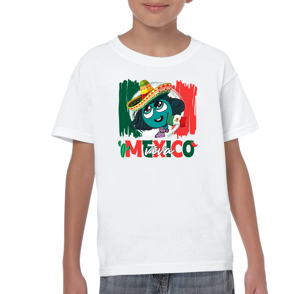 Playera Fiestas Patrias Intensamente Algodón #0002137
