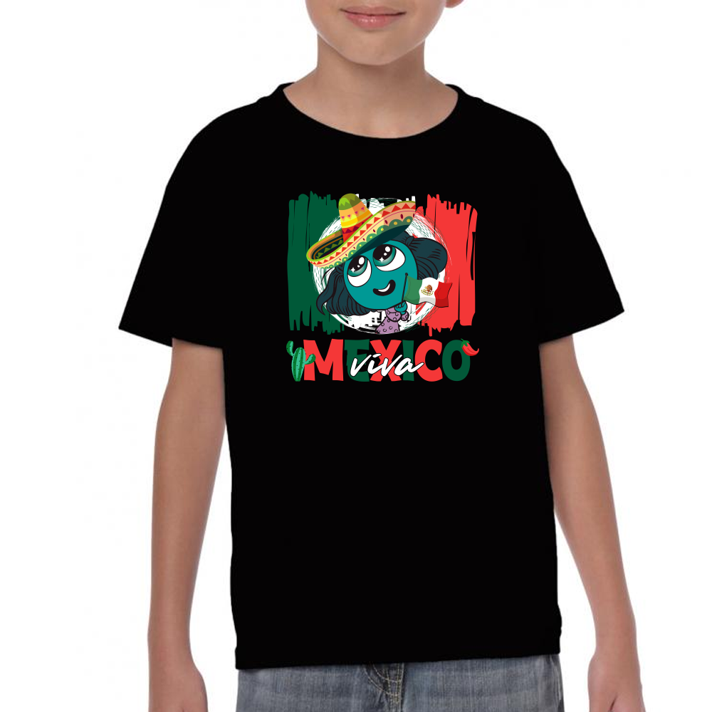 Playera Fiestas Patrias Intensamente Algodón #0002137