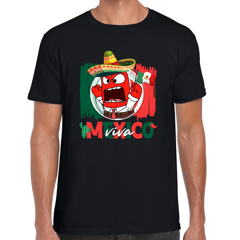 Playera Fiestas Patrias Intensamente Algodón #0002138