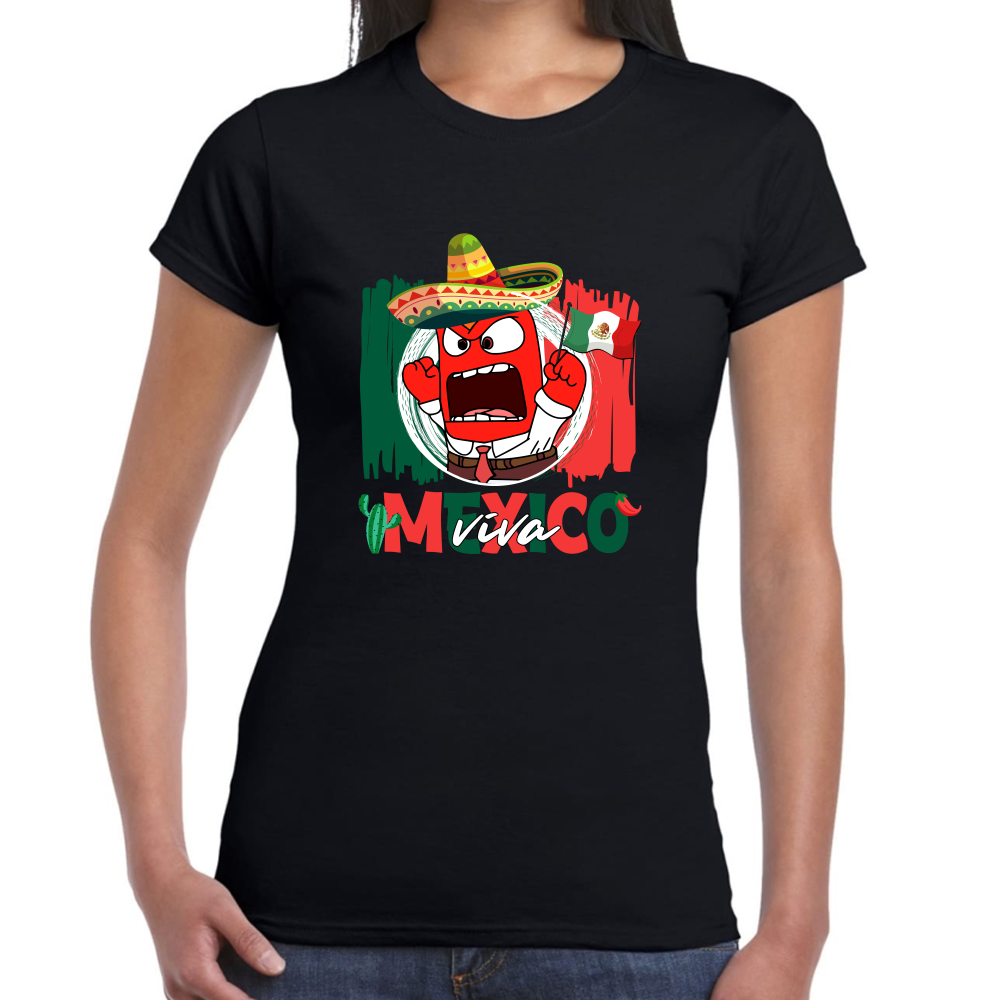 Playera Fiestas Patrias Intensamente Algodón #0002138