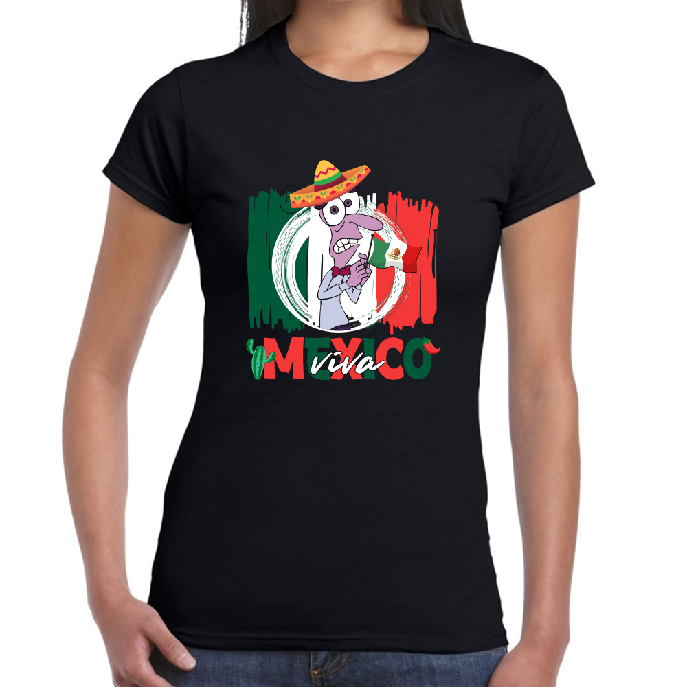 Playera Fiestas Patrias Intensamente Algodón #0002139