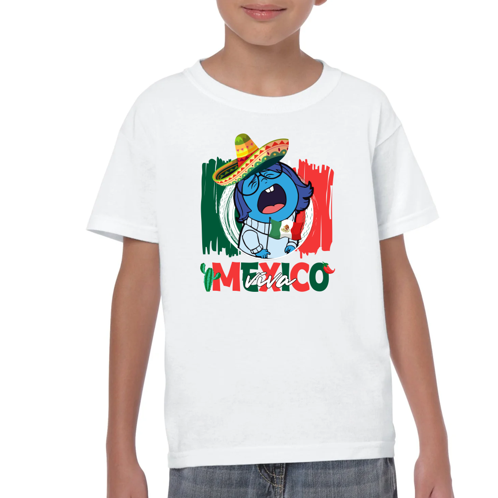 Playera Fiestas Patrias Intensamente Algodón #0002140