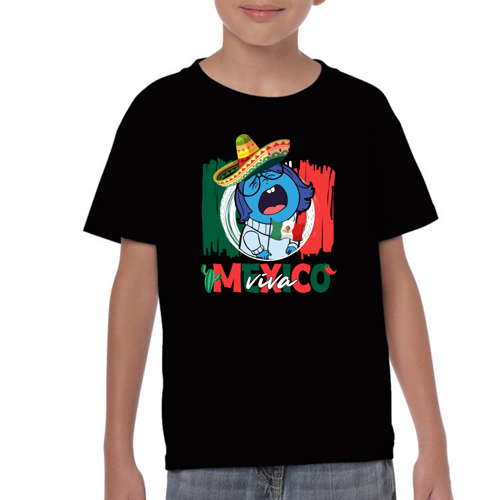 Playera Fiestas Patrias Intensamente Algodón #0002140