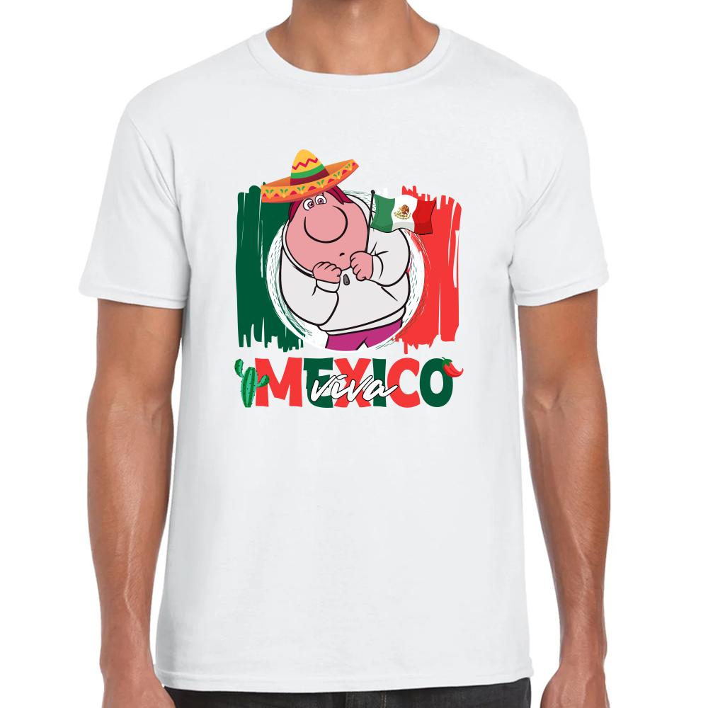 Playera Fiestas Patrias Intensamente Algodón #0002141