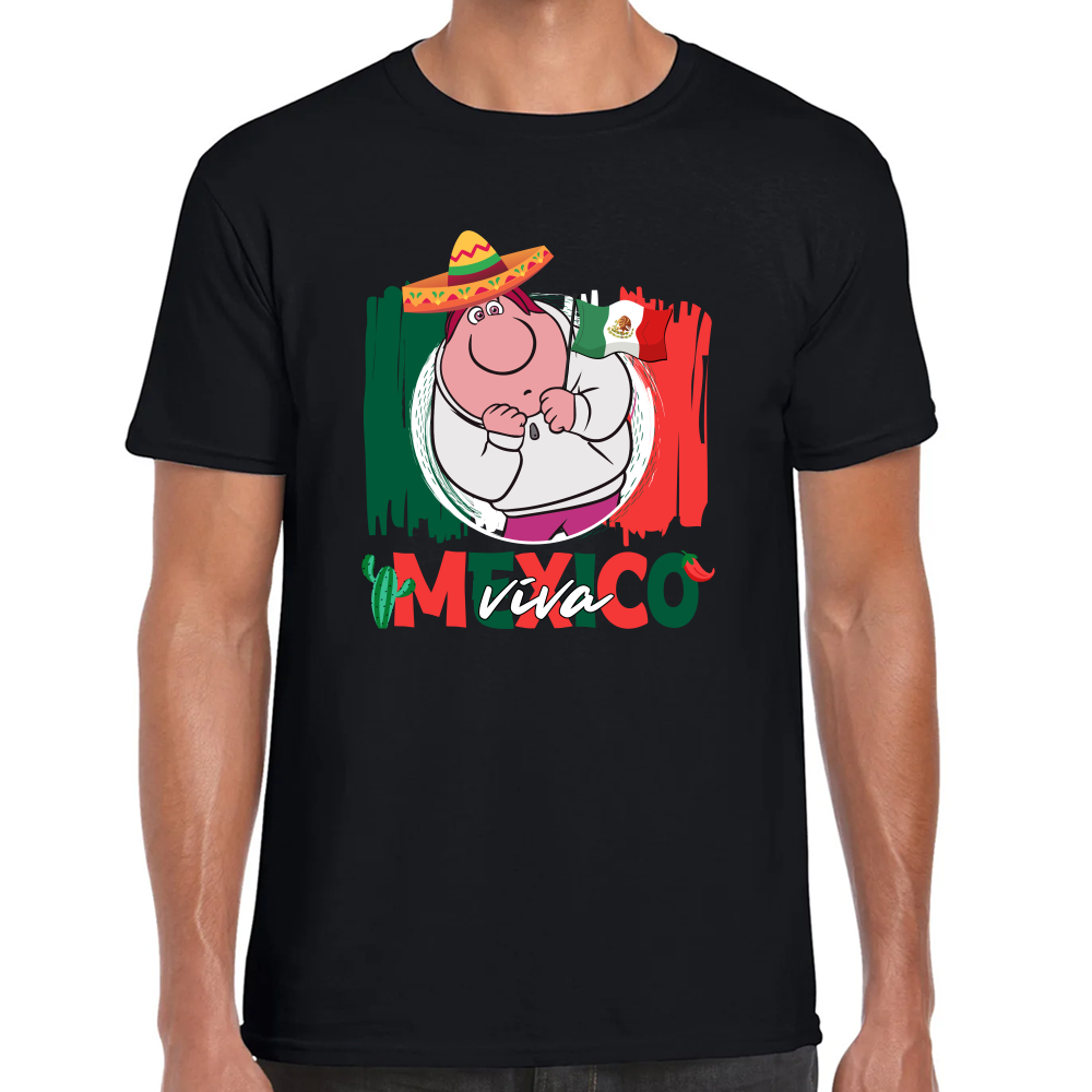Playera Fiestas Patrias Intensamente Algodón #0002141