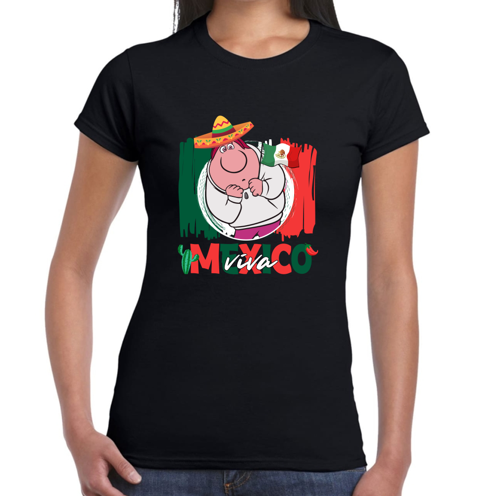 Playera Fiestas Patrias Intensamente Algodón #0002141