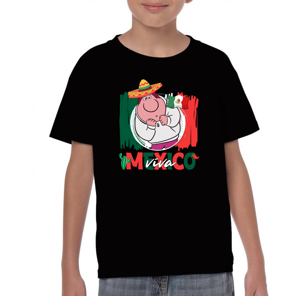 Playera Fiestas Patrias Intensamente Algodón #0002141