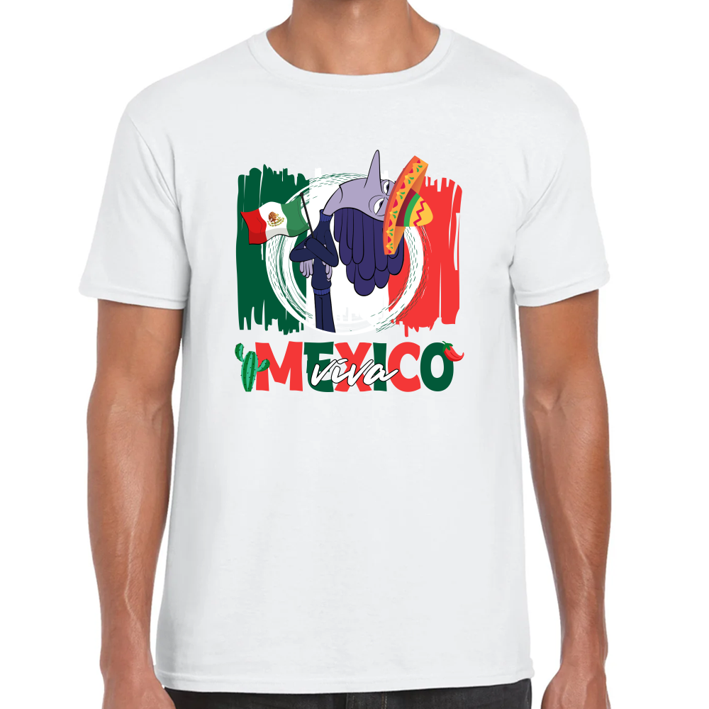 Playera Fiestas Patrias Intensamente Algodón #0002143 Imagen principal del producto