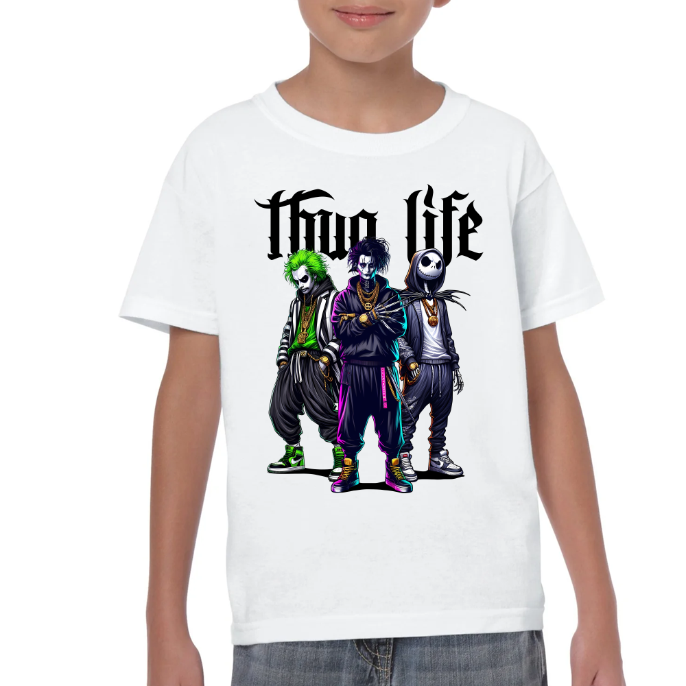 Playera Thug Life Hip Hop Beetlejuice Algodón Premium #0002146 Imagen principal del producto