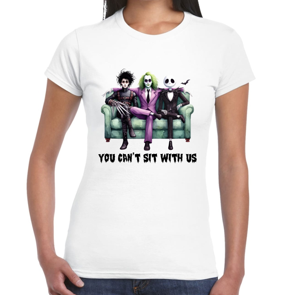 Playera Beetlejuice y nombre de amigos Algodón  #0002147