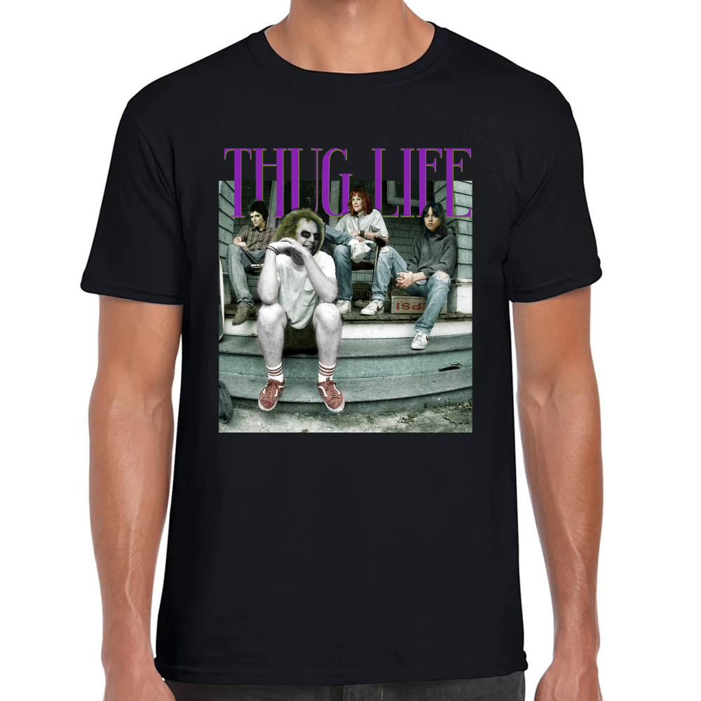 Playera Thug Life Beetlejuice Algodón Premium #0002163