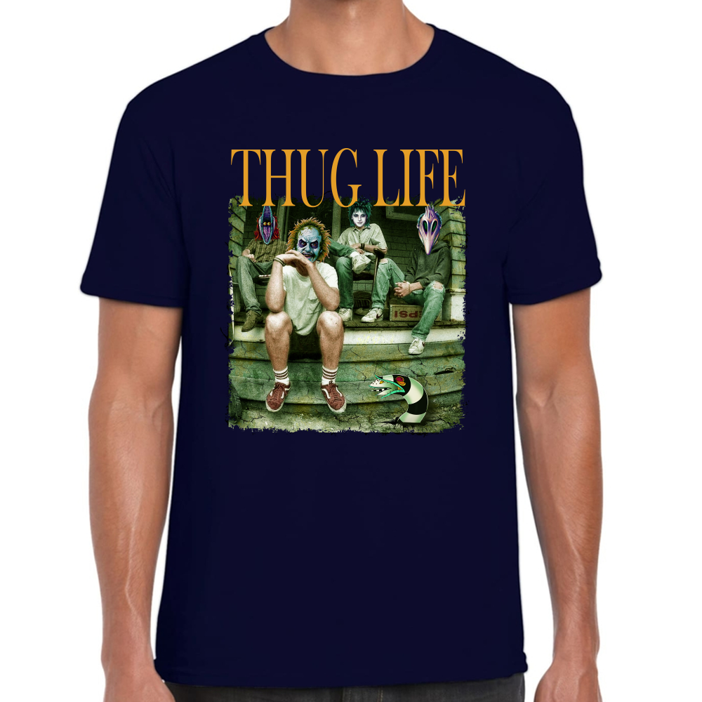 Playera Thug Life Beetlejuice Algodón Premium #0002172