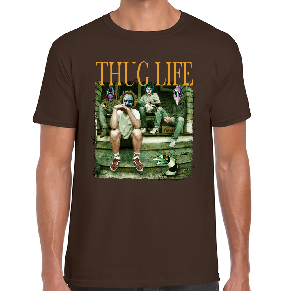 Playera Thug Life Beetlejuice Algodón Premium #0002172